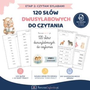 120 słów dwusylabowych