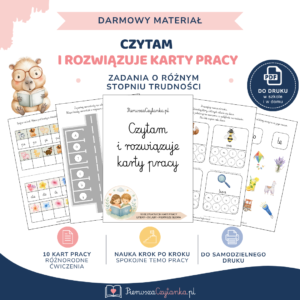 Czytam i rozwiązuję karty pracy
