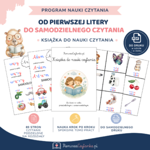 Książka do nauki czytania