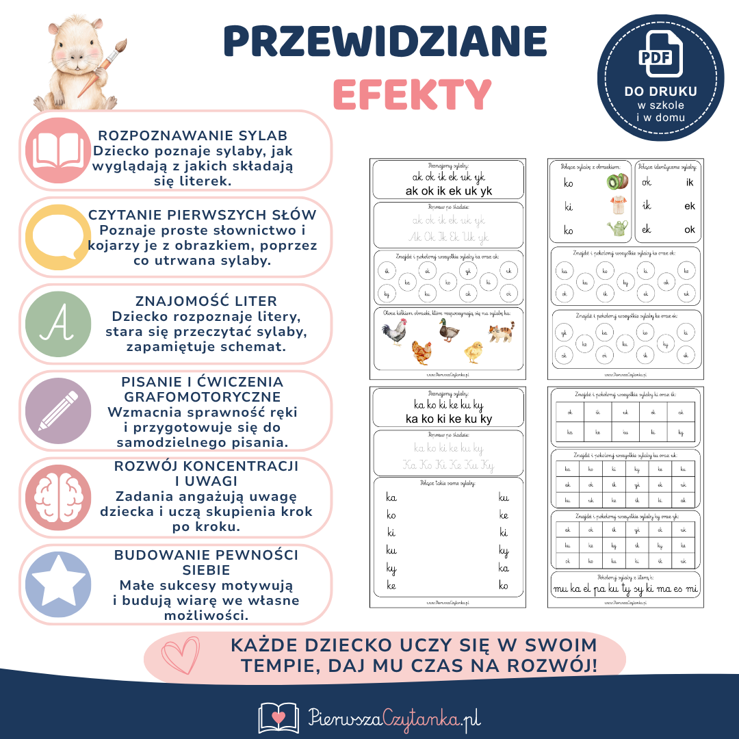Pierwsze sylaby – przykładowa strona 2
