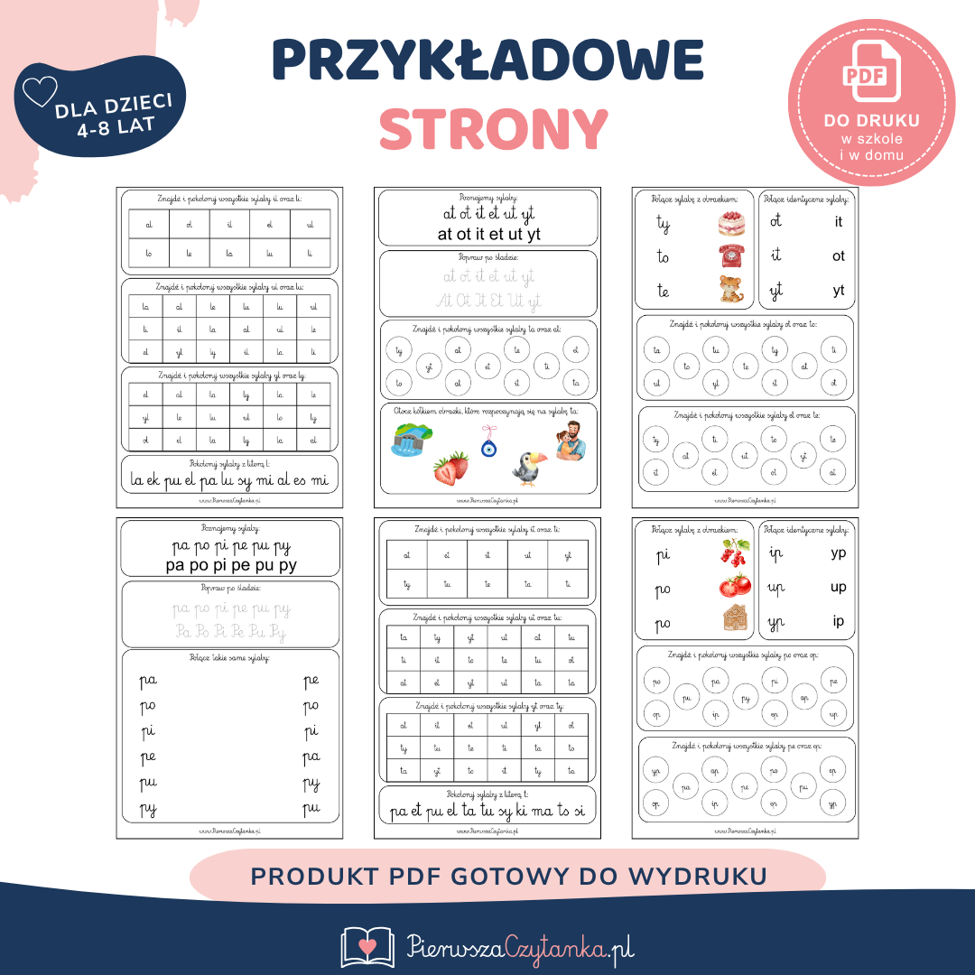 Pierwsze sylaby – przykładowa strona 4