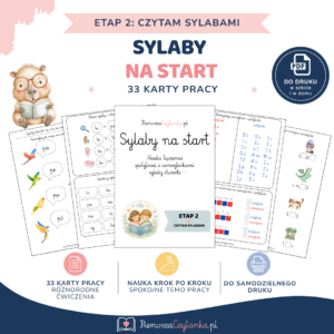 Sylaby na start – 33 karty